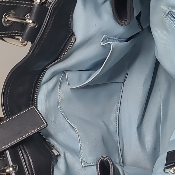 Coach Medium Black Leather SOHO Pleated Bag - Picture 12 of 16